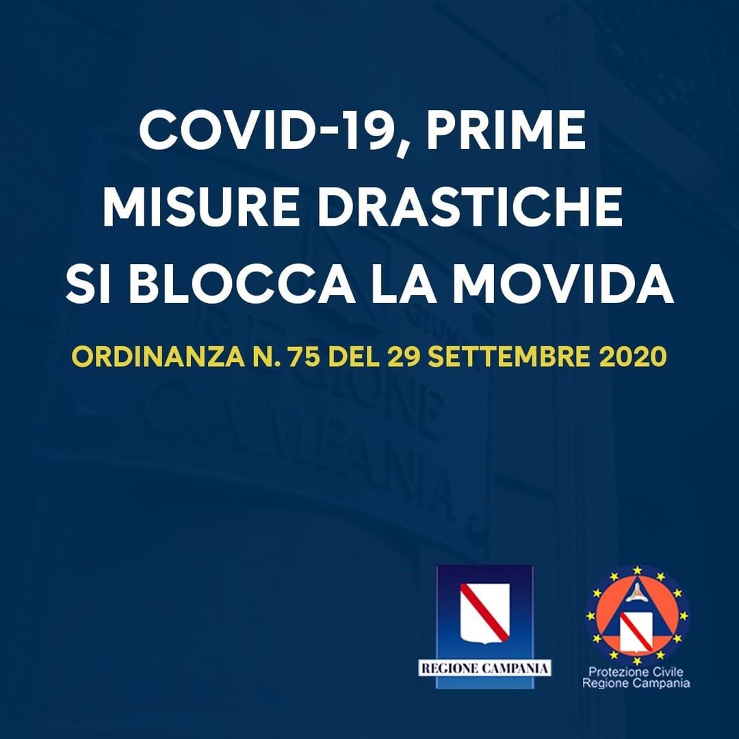 COVID-19, PRIME MISURE DRASTICHE ❌SI BLOCCA LA MOVIDA ❌