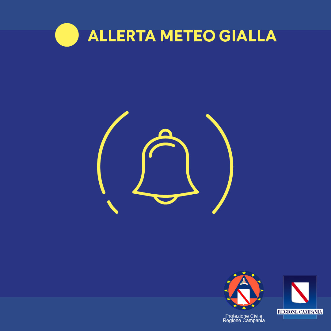 Allerta meteo GIALLA