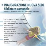Inaugurazione della nuova sede della biblioteca comunale 📚