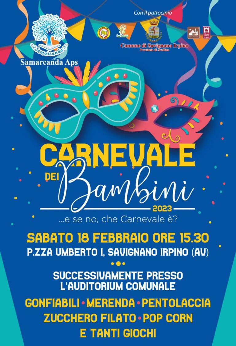 Carnevale dei bambini 🎊 2023