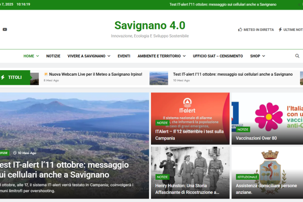 💡 Savignano 4.0 si rinnova: scopri la nuova grafica del blog dedicato al futuro del nostro paese